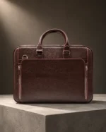 کیف اداری چرم طبیعی مدل پیکادرو — نمای ۳